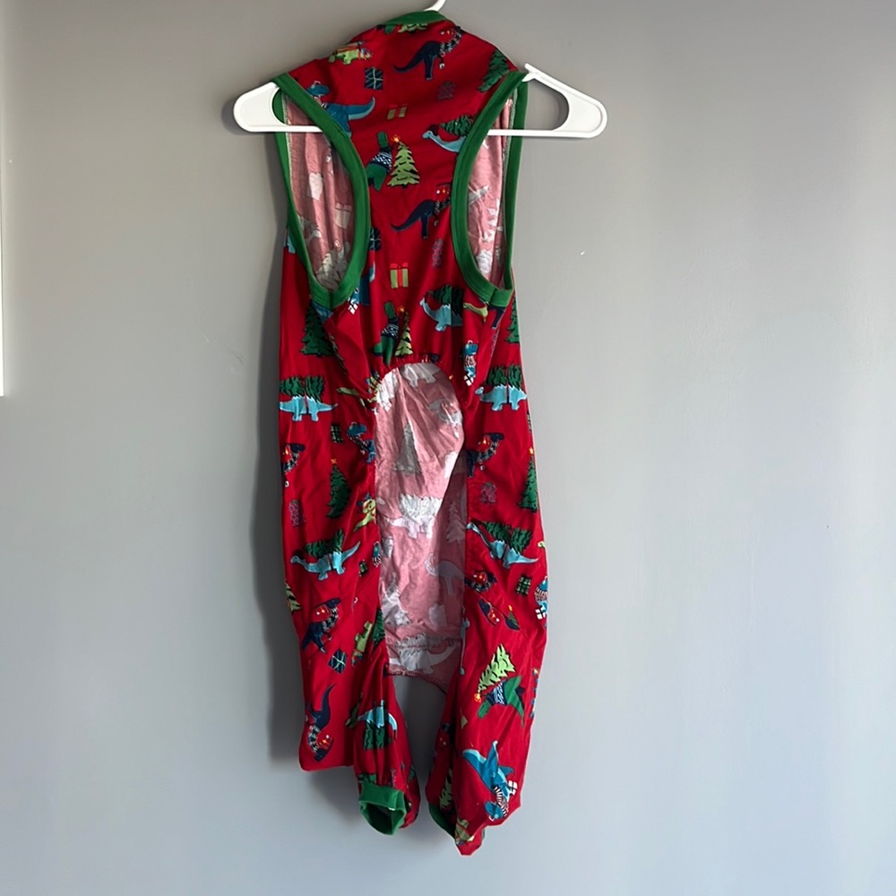 Christmas Dinosaur Dog Pajamas (Size XL)
